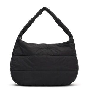 White Fox Mac Shoulder Bag Black